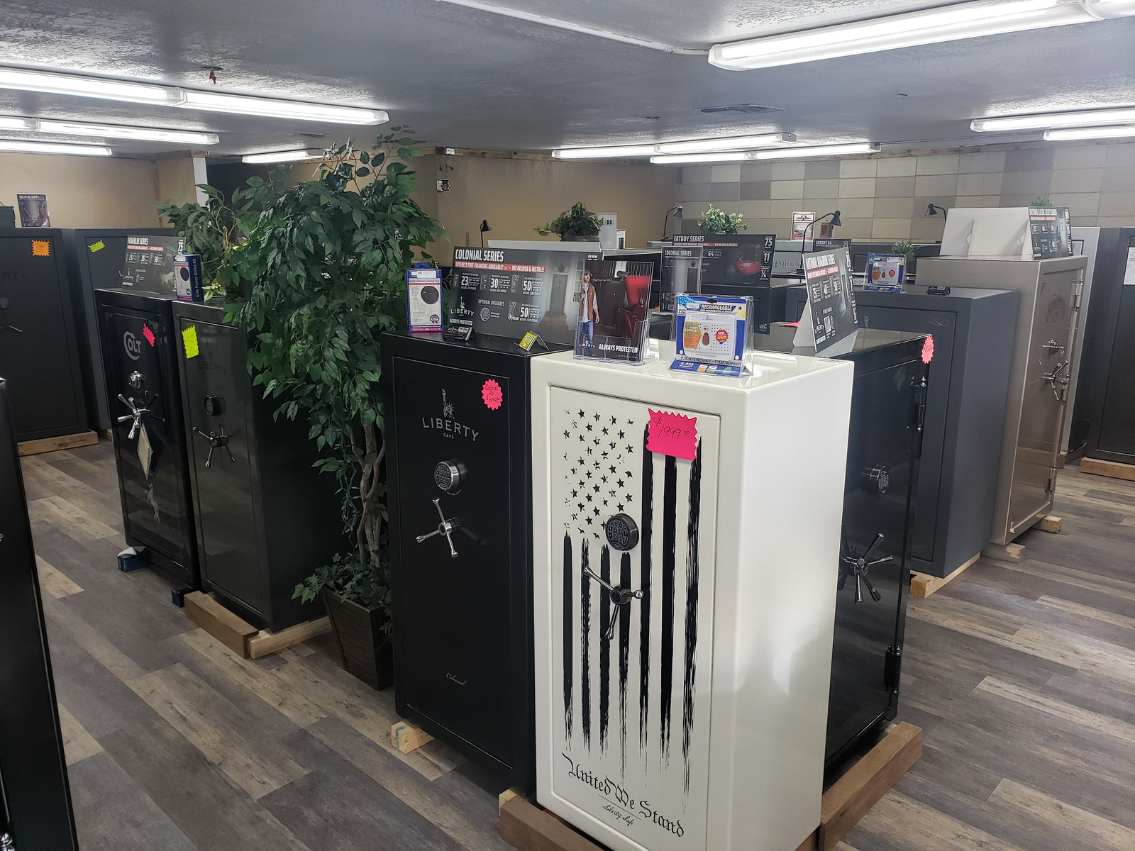 Liberty safes of reno showroom image