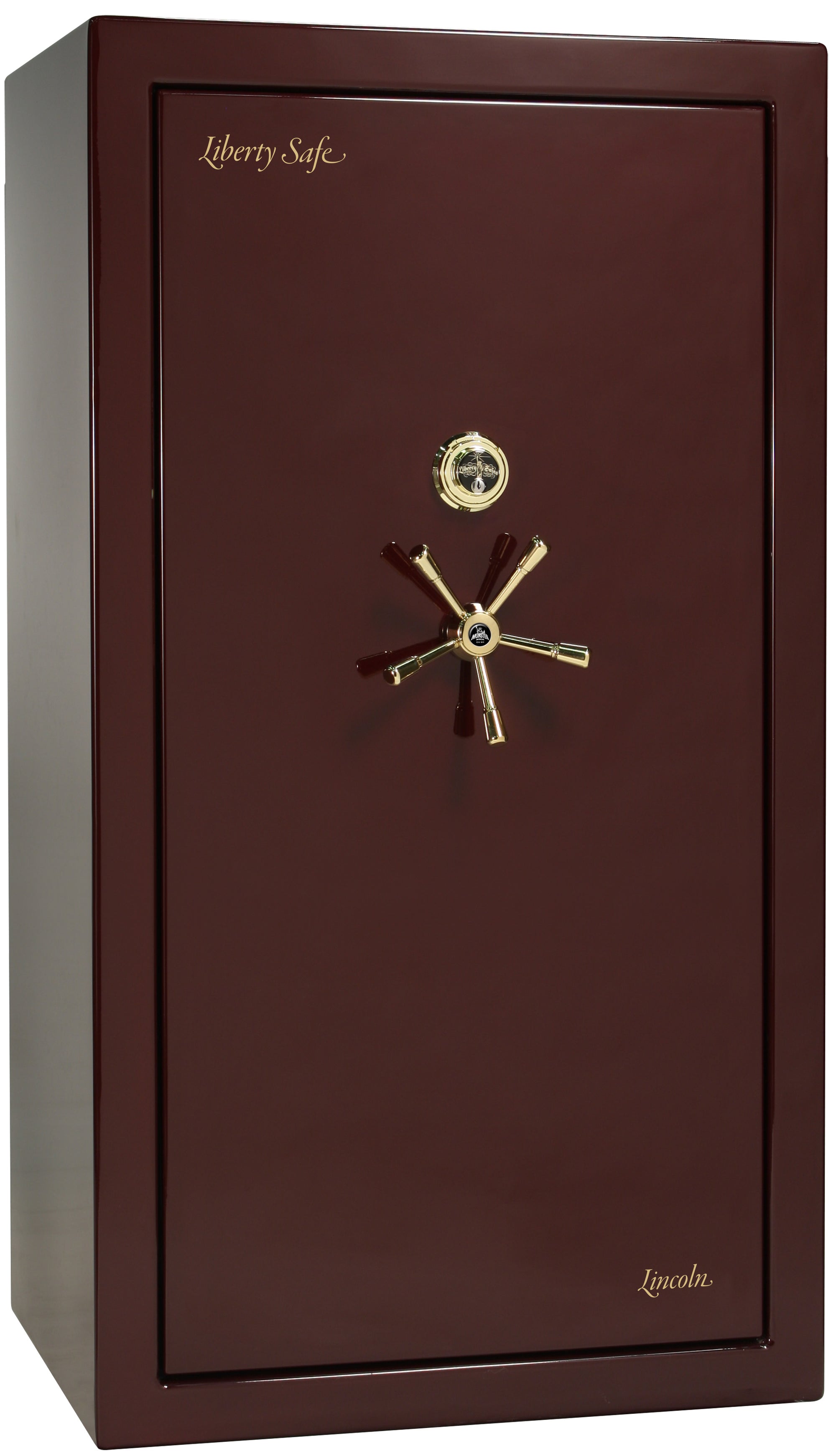 LX-Sig-40-Burgundy Marble-BR-ML-5 Spoke-Closed