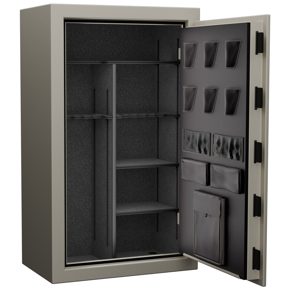 USA Series | Level 3 Security | 60 Minute Fire Rating | 36 | Dimensions: 60.5&quot;(H) x 36&quot;(W) x 22&quot;(D) | Canvas Beige Textured Limited Edition Safe Colors | Electronic Lock - Open Door