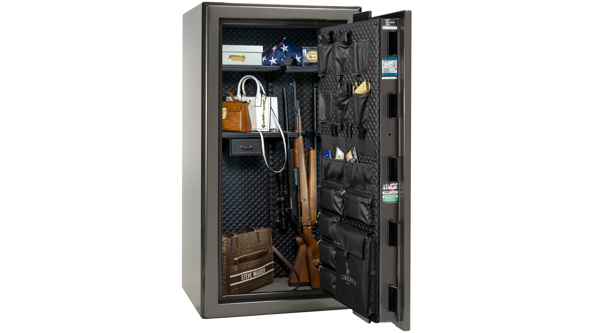 Presidential 25 Gray Gloss - Open Interior