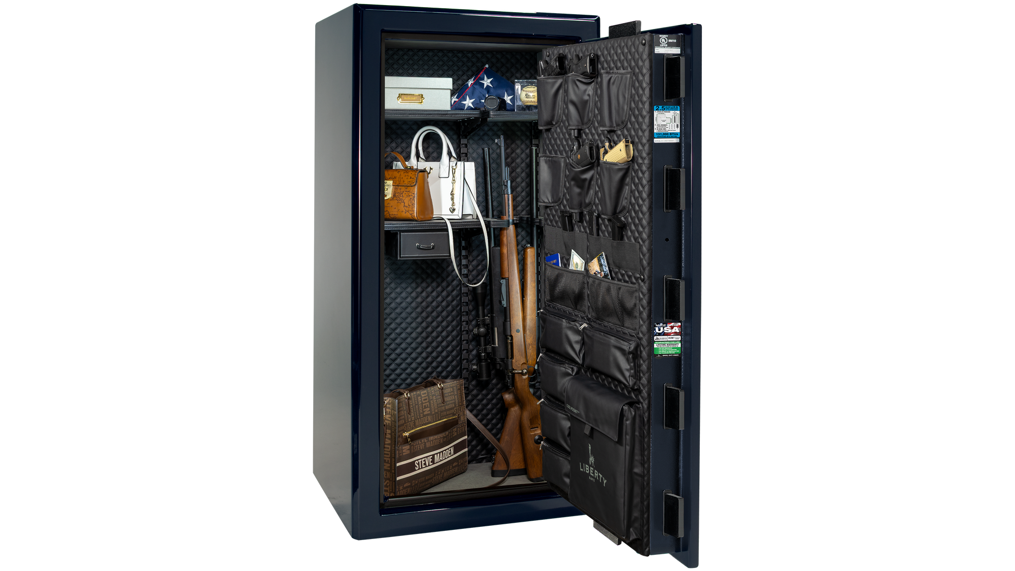 Presidential 25 Blue Gloss - Open Interior